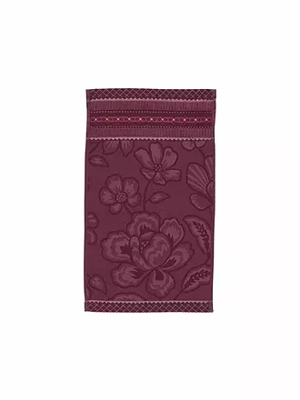 PIP STUDIO | Gästetuch  JASMIN JACQUARD 30x50cm Dark Pink | 